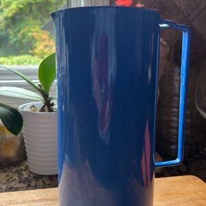 Dansk Enamel Blue Pitcher